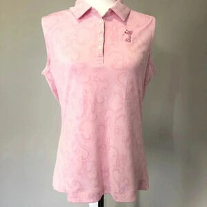 Disney Nike Dri-Fit Sleeveless Golf Shirt